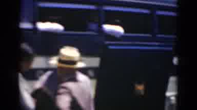Middletown Pennsylvania-1975: A Group Of Businessmen Traveling On A Bus