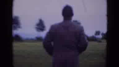 Middletown Pennsylvania (1975): Man Walking Into Field
