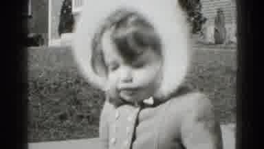 Middletown Pennsylvania (1975): The Two Childs Are There One Child Doing Walking