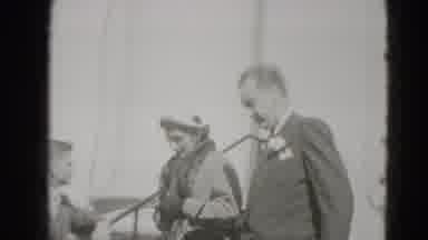 Middletown Pennsylvania (1975): Man And Woman Well Dressed Society Descending
