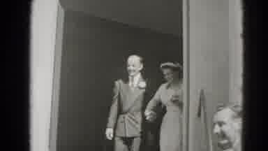 Middletown Pennsylvania (1975): A Happy Couple Just Married Being Being Received