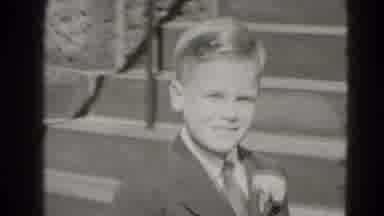 Middletown Pennsylvania (1975): Boy Wearing A Suit With A Girl In A Dress At The