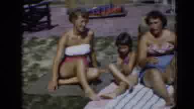 Middletown Pennsylvania (1975): A Group Of People Resting And Relaxing In The Sun