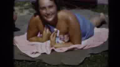 Middletown Pennsylvania (1975): Panoramic View Of Beautiful House Surrounded By