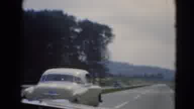 Middletown Pennsylvania (1975): Drivers View Of Being Passed By Another Car And