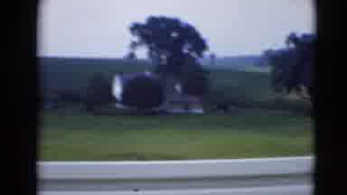 Middletown Pennsylvania (1975): Several Small White Houses Dot The Many Rolling