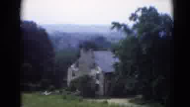 Middletown Pennsylvania (1975): A Stone House In The Country Surrounded By A