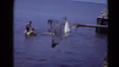 Middletown Pennsylvania (1975): Kids Swimming On The Water