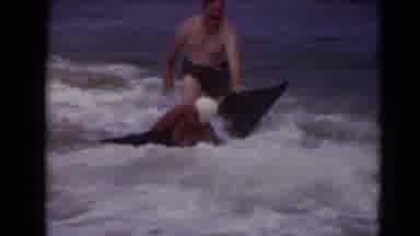 MIDDLETOWN PENNSYLVANIA-1975: They Are Stranded In The Sea