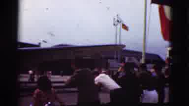 Denmark (1975): Many People Walking Around And Hanging Out In Their Town