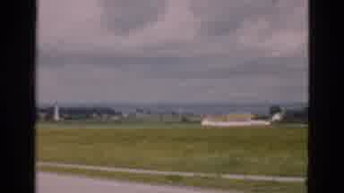Denmark (1975): White Building With Lighthouse And Farmland On A Clear Day