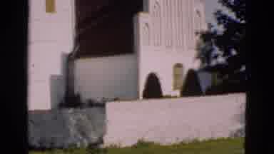 Denmark (1975): A Building Is Being Filmed It Might Be A Church