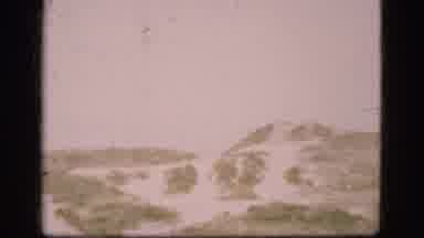 Denmark (1975): A View Of Mountain Peaks In Dry Summer Season