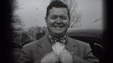 Middletown Pennsylvania (1975): Well Dressed Man Adjusts His Blazer And Bowtie And