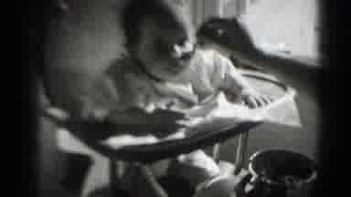 Middletown Pennsylvania (1975): Mother Was Give A Food In To Baby Was Eating
