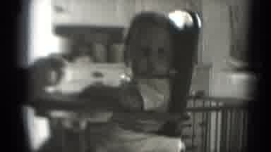 Middletown Pennsylvania (1975): Baby Sitting In The Chair Who Do Not Want To Eat