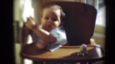 Middletown Pennsylvania (1975): Baby Trying To Open Door Again And Again But Fail