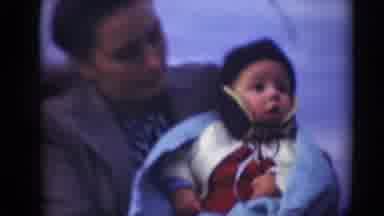 Middletown Pennsylvania (1975): Home Video Recording Of Mother Holding Child