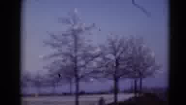 Middletown Pennsylvania (1975): View Of Trees Lake And Mountains On A Clear Sunny
