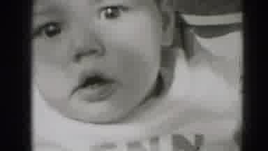 Middletown Pennsylvania (1975): Baby Is Being Filmed While Doing First Steps
