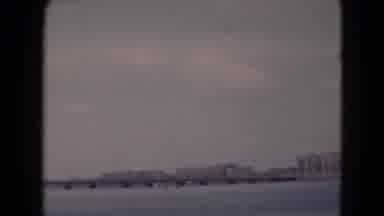 Middletown Pennsylvania (1975): Distance View Of A Incredibly Long Bridge Spanning