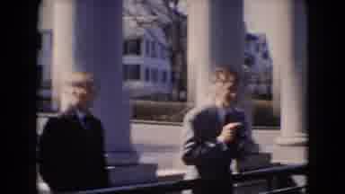 Middletown Pennsylvania (1975): Three Men Standing Outside A Building And Then