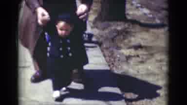 Middletown Pennsylvania (1975): Parent Walking Baby