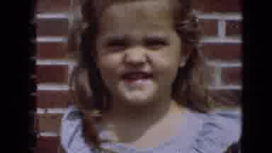 Middletown Pennsylvania (1975): Three Children Shown One At A Time Standing In