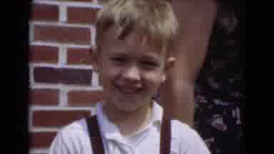 Middletown Pennsylvania (1975): Boy In With His Younger Brother And His Mother In