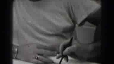 Middletown Pennsylvania (1975): One Man Is Drawing And Another Laughing Then The