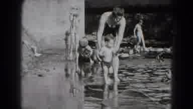 Middletown Pennsylvania-1975: Children Practicing Swimming At Pool