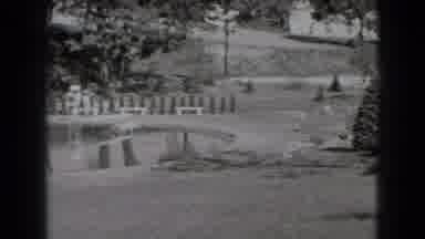 Middletown Pennsylvania (1975): A View Of A Creek Surrounded By A Large Piece Of