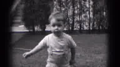 Middletown Pennsylvania (1975): A Children Playing In The House Garden