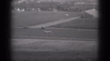 Middletown Pennsylvania (1975): A Little Boy Running In The Yard And A Ca Driving