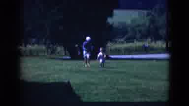 Middletown Pennsylvania (1975): Child Mother Green Square Trees Flowers Hope Love