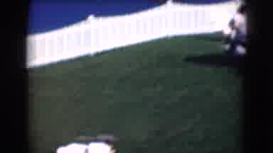 Middletown Pennsylvania (1975): Children And A Yard With A Pool Alongside Of A