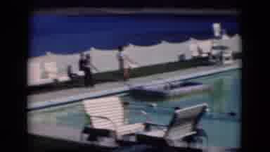 Middletown Pennsylvania (1975): Swimming Pool Being Prepared To Receive Users On A