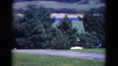 Middletown Pennsylvania (1975): Wooden Bethco Pines Sign With View Of Lush Green