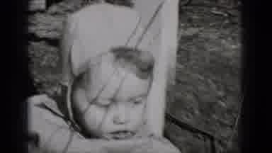 Middletown Pennsylvania (1975): Woman Lets Go Of Toddler In Swing On A Bright