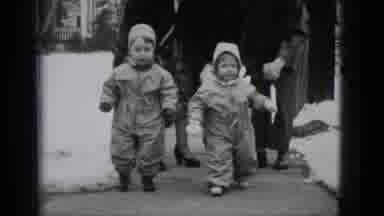 Middletown Pennsylvania-1975: Babies Walking With Their Parents