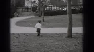 Middletown Pennsylvania (1975): A Little Boy Playing In The Garden He Catch The
