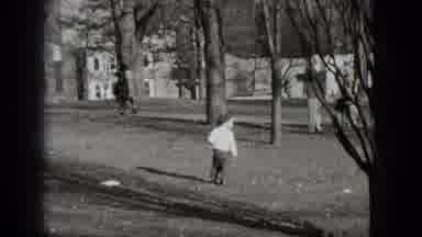 Middletown Pennsylvania (1975): Little Kid Going Back On Memories While Playing In