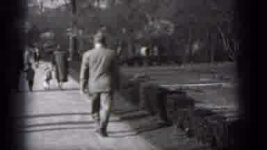 Middletown Pennsylvania (1975): Well Dressed People Leisurely Walking Along A