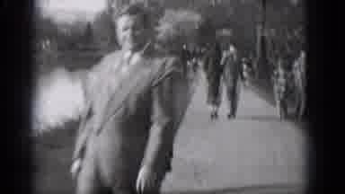 Middletown Pennsylvania (1975): A Little Boy Running Pushing A Stroller