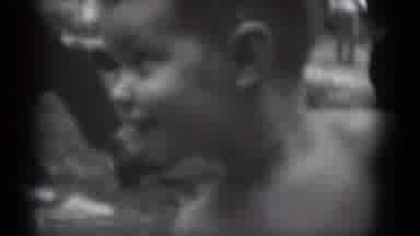 Middletown Pennsylvania (1975): Amature Photographer At Backyard Party Shows Off