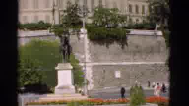 Portugal (1975): Loop Of Local Landmarks And People Walking Through The Park