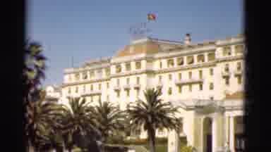 Portugal (1975): External View Of Beautiful Government Building With Fantastic