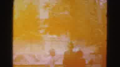 Florida Everglades USA (1975): Flash Shot Up A Monument Building With People