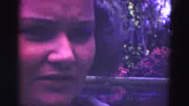 Florida Everglades USA (1975): Woman Cruising Through A Park With A Princess On