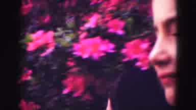 Florida Everglades USA (1975): Lady On A Exotic Island On A Boat